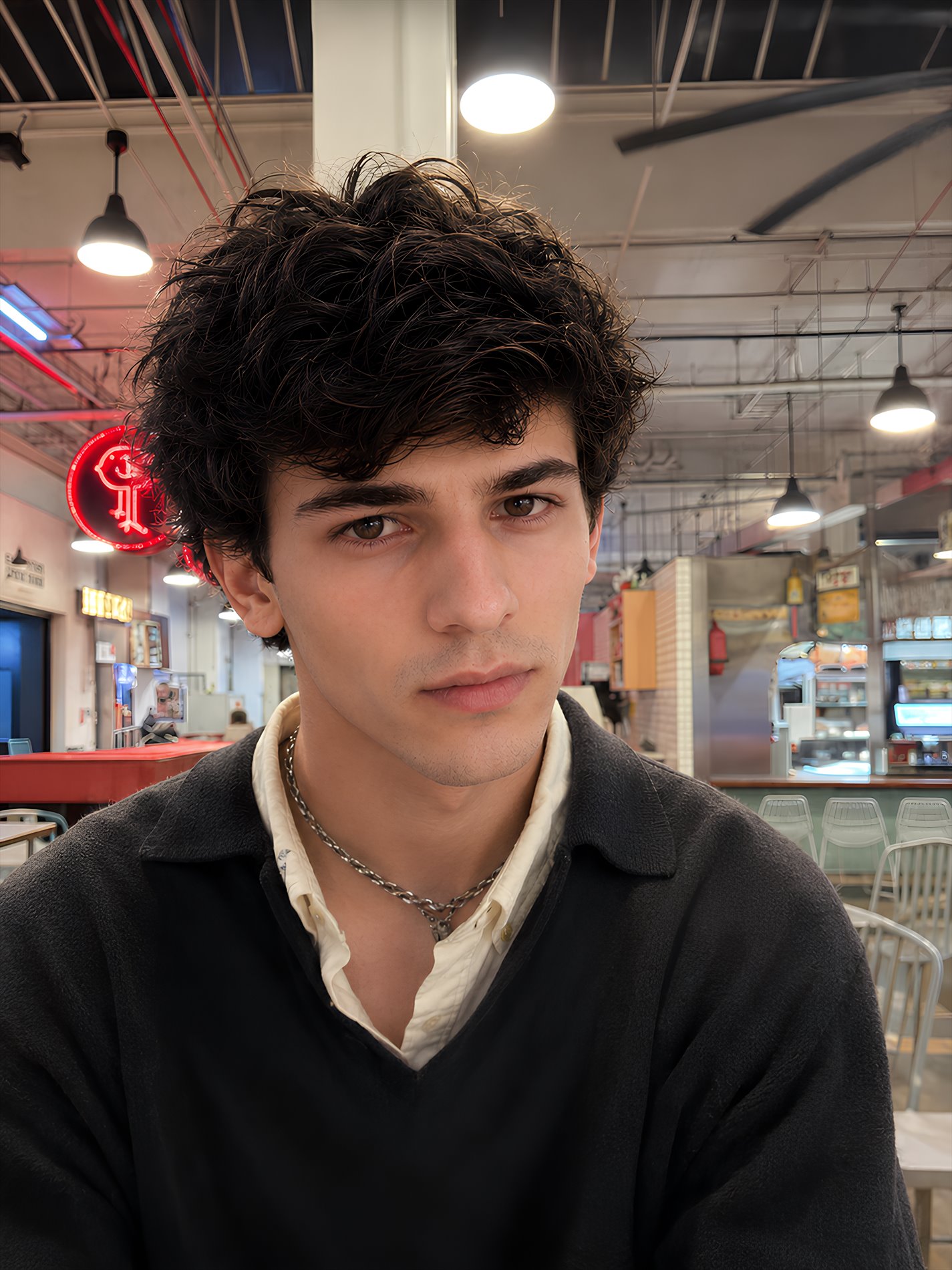 Dmitrii Garanin behind the scenes style portrait